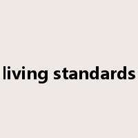 living standards是什么意思