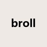 broll是什么意思
