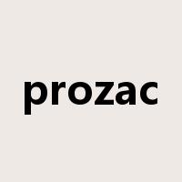 prozac是什么意思