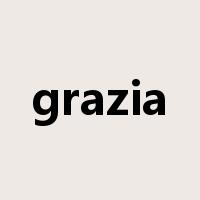 grazia是什么意思