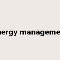 energy management是什么意思