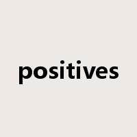positives是什么意思