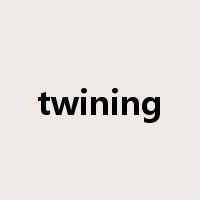 twining是什么意思