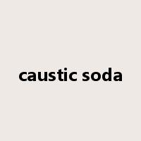 caustic soda是什么意思