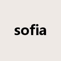sofia是什么意思