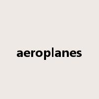 aeroplanes是什么意思
