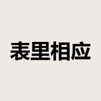 表里相应是什么意思