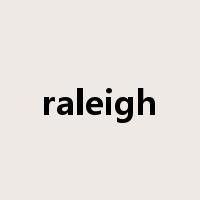 raleigh是什么意思