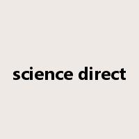 science direct是什么意思