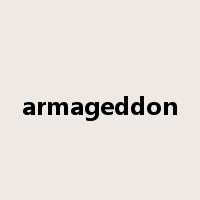 armageddon是什么意思