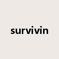 survivin是什么意思