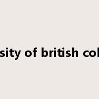 university of british columbia是什么意思