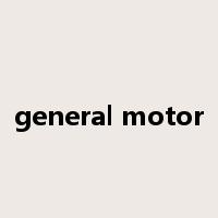 general motor是什么意思
