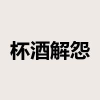 杯酒解怨是什么意思