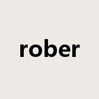 rober是什么意思