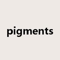pigments是什么意思