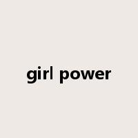 girl power是什么意思