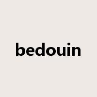 bedouin是什么意思