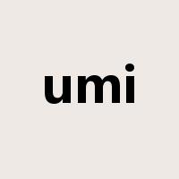 umi是什么意思