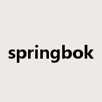 springbok是什么意思