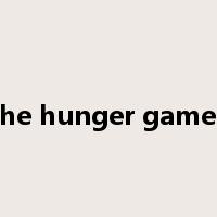 the hunger games是什么意思