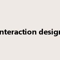 interaction design是什么意思