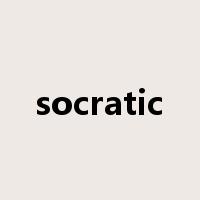 socratic是什么意思