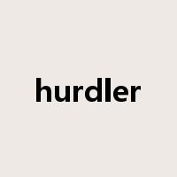 hurdler是什么意思