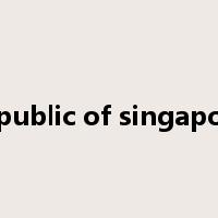 republic of singapore是什么意思