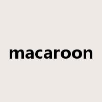 macaroon是什么意思