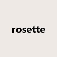 rosette是什么意思