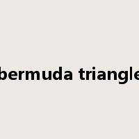 bermuda triangle是什么意思
