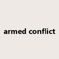 armed conflict是什么意思