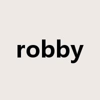 robby是什么意思