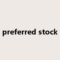 preferred stock是什么意思