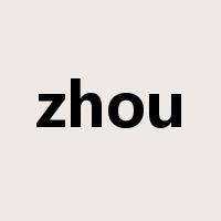 zhou是什么意思
