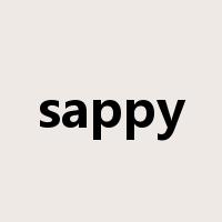 sappy是什么意思
