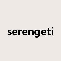 serengeti是什么意思
