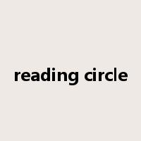 reading circle是什么意思