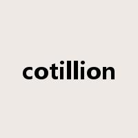 cotillion是什么意思