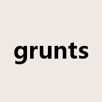 grunts是什么意思