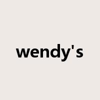 wendy's是什么意思
