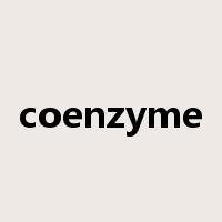 coenzyme是什么意思