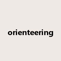 orienteering是什么意思
