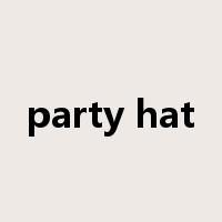 party hat是什么意思
