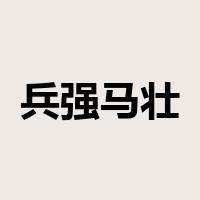 兵强马壮是什么意思