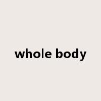 whole body是什么意思