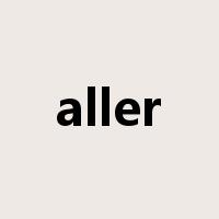 aller是什么意思