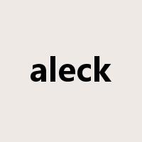 aleck是什么意思