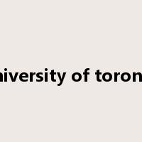 university of toronto是什么意思